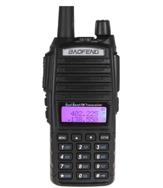 VHF UHF Wireless Long Distance Walkie Talkie / Portable Radio High Power Flashlight Walkie Talkie
