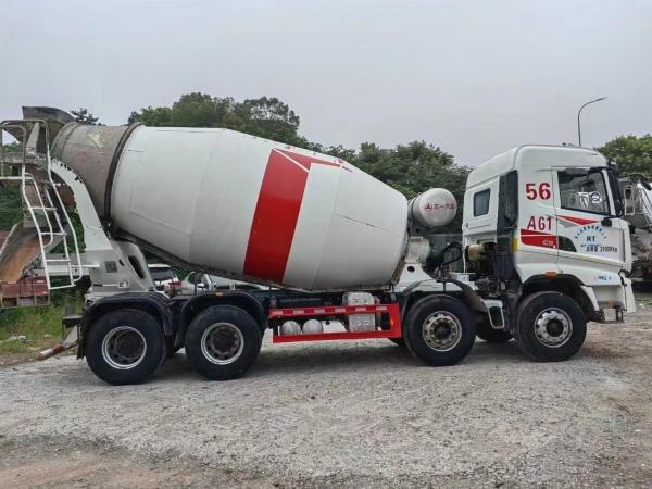 Caminhão de mistura de concreto automático portátil de trabalho pesado com desempenho estável