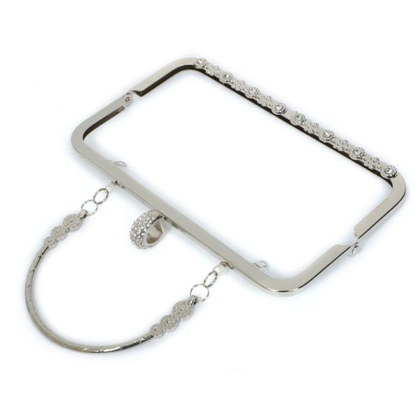 Rustproof замок 20.5*5.5cm фермуара поцелуя рамки портмона прямоугольника металла