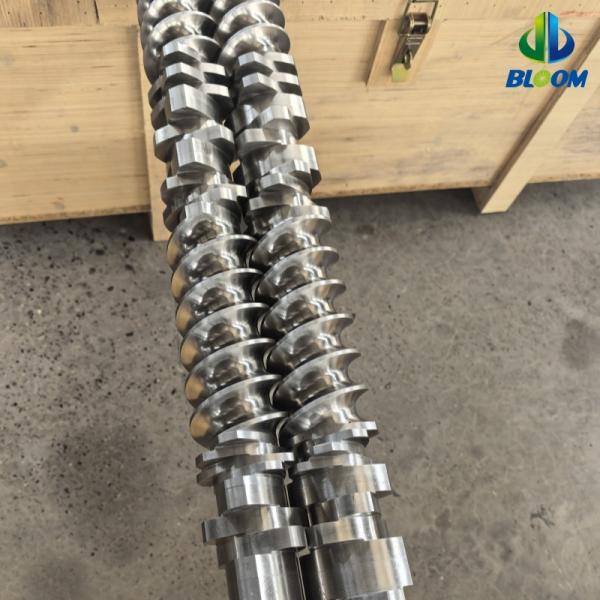 High Temperature Resistant Customizable Extruder Shaft with Nickel Chrome Tungsten Composite Liner for PEEK PVDF Production