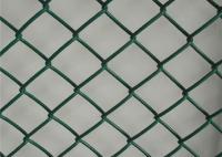 Chain Link Wire Mesh Fence / Wire Mesh Chain Link Fence Alumínio liga de fio PVC revestido de buracos quadrados