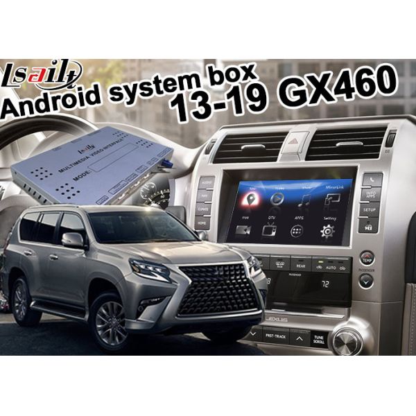 Коробка интерфейса навигации андроида для штыря Lexus GX460 2013-2021, который нужно приколоть для установки carplay опционного