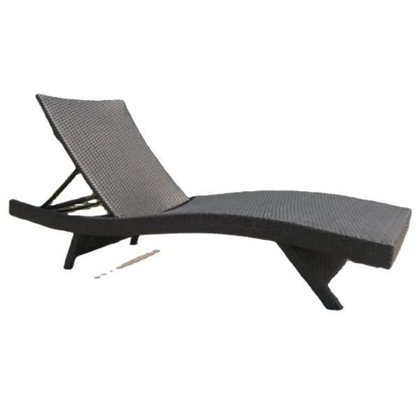 LC1008 Hotel Rattan Style Outdoor Wicker Sun Loungers Pool Outdoor