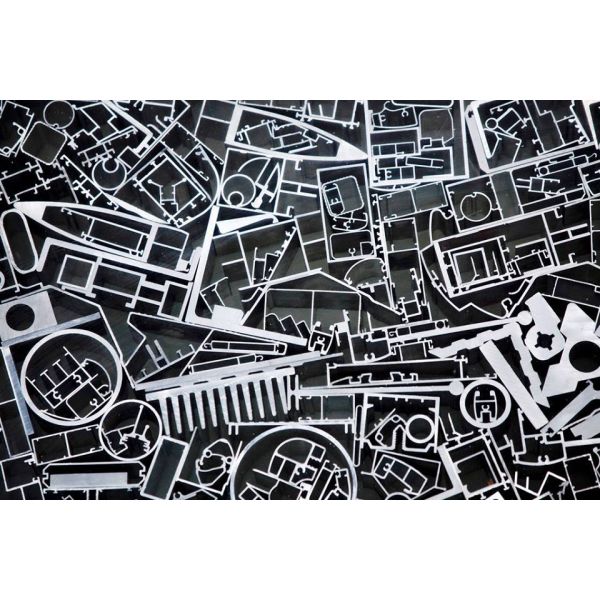 Mill Finished And Anodized Surface Treatment Industial Aluminum Profile 6000 Series