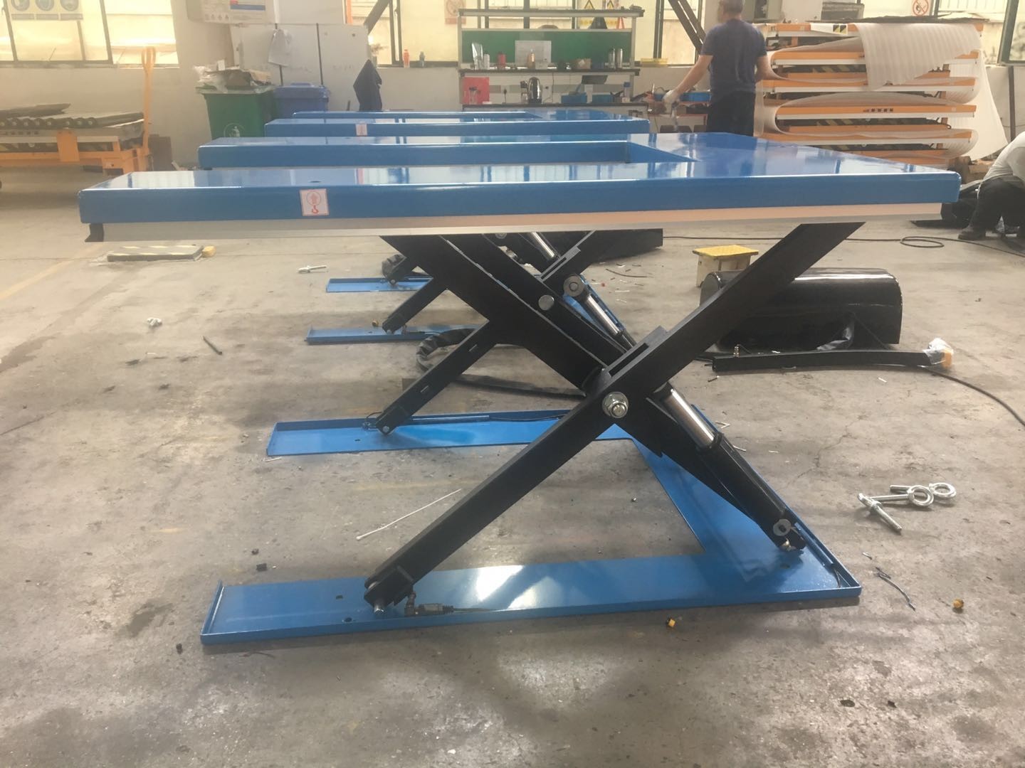 Низкопрофильный электрический Scissor высота 85mm таблицы подъема 300kg 500kg 800kg минимальная