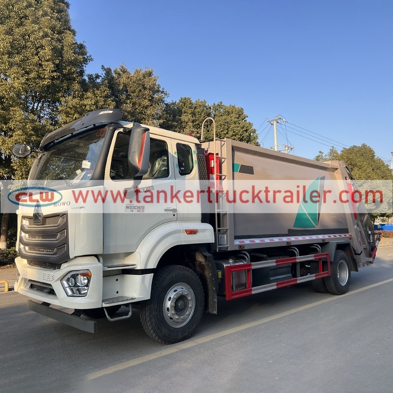 HOWO 16m³ Garbage Compactor Truck for Urban Sanitation