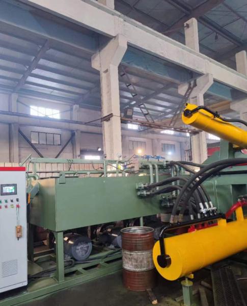 Horizontal Cans Scrap Metal Balers Copper Aluminum Hydraulic Metal Baler Machine