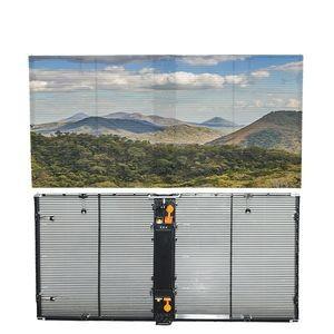 High Quality HD Video Advertising LED Display P3.91 Glass Transparent LED Screen