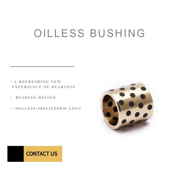 SAE 660 Bronze Oilless Bush- Quick, Finished & Machined
