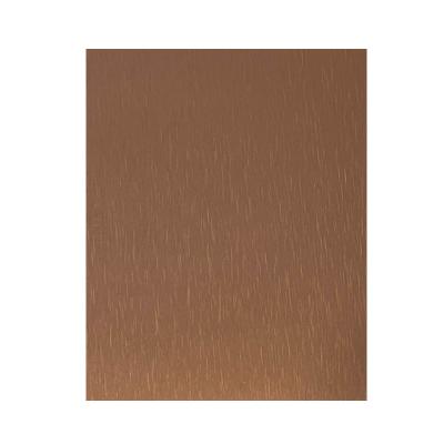 Excellent Decorative Property Brushed Surface Color Coated Aluminum Coil