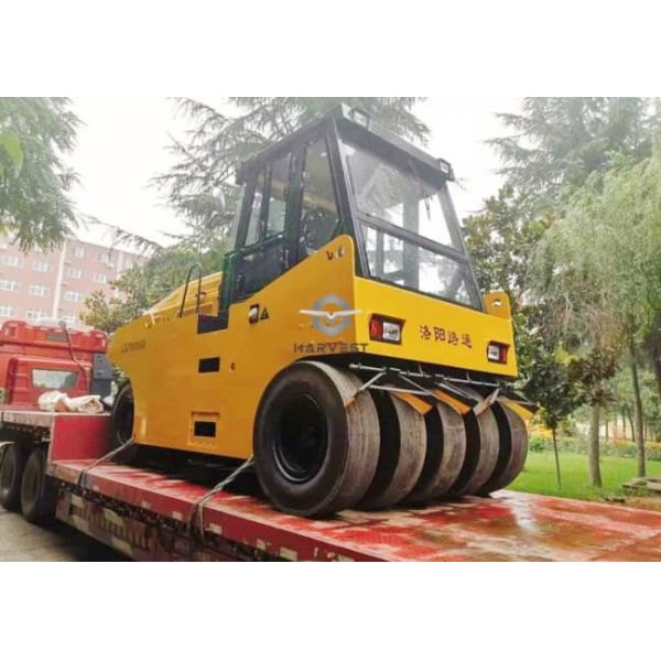 16000 кг гидравлический пневматический дорожный ролик с 4 передними и 5 задними шинами