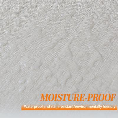Bamboo Charcoal Decorative Wood Veneer Panels Fabric Wall Paneling 2800mm