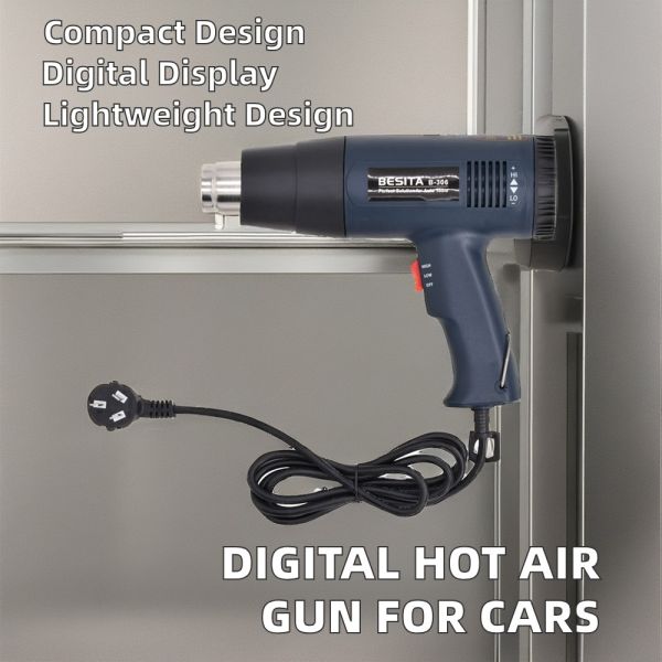 Industrial Stepless Speed Regulating Air Heat Gun Car Electric Hot Air Gun OEM