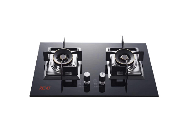 Glass Panel Gas Burner Stoves Kitchen Appliance Built In Gas Range