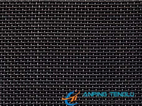 Black Mild Steel Wire Cloth, Dutch Weave 12X64mesh to 40X200mesh