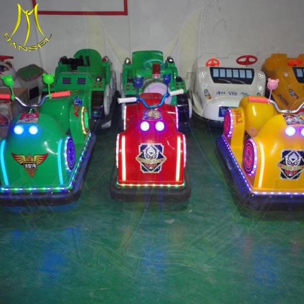 Hansel entertainment park arcade game machine kids plastic bumper car for sale