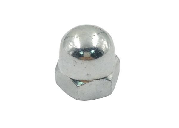 Zinc Plated Mild Steel Grade 6 Hexagon Domed Cap Nuts DIN1587