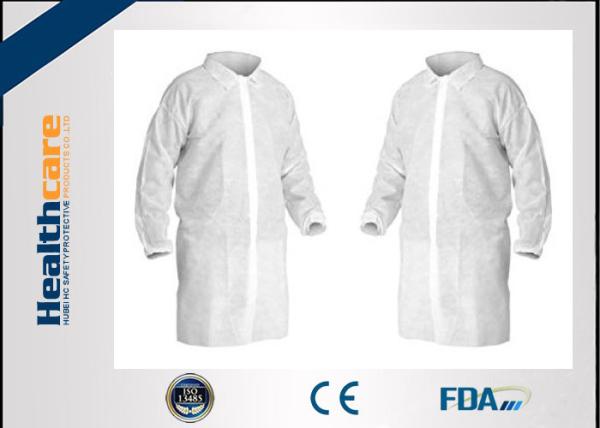 O laboratório descartável médico de Micropous reveste botões de pressão ou produto comestível da asseguração de Velcro