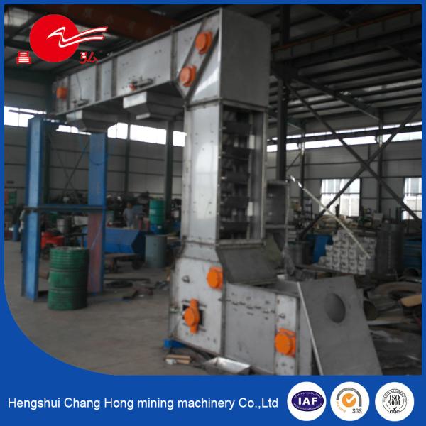 Continuous Vertical Plate Chain Bucket Elevator For Conveying Goods