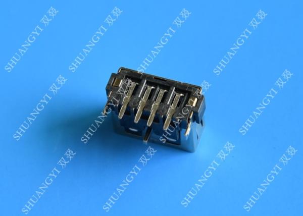 Black 4 Pin USB 2.0 A Standard USB Connector Female Port Jack Socket For PC System