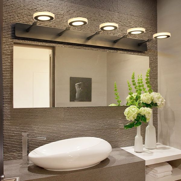 360 Degree Rotating Makeup Lights  LED Vanity Light Bathroom Mirror Cabinet Light (WH-MR-76)