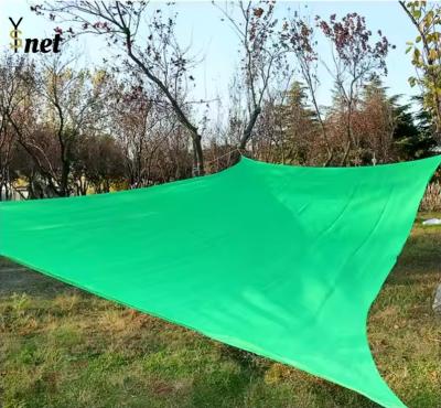 Anti Aging Shade Sail Net Green Portable Sun Shade Sail 3.6x3.6m 5x5m
