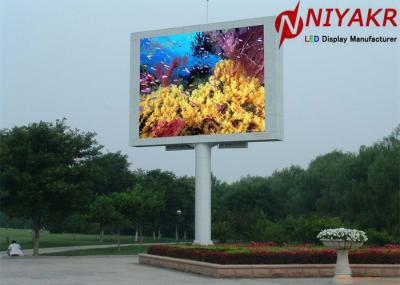 SMD P8 Full Color LED Display Screen External LED Display 1R1G1B 64X64mm Cabinet