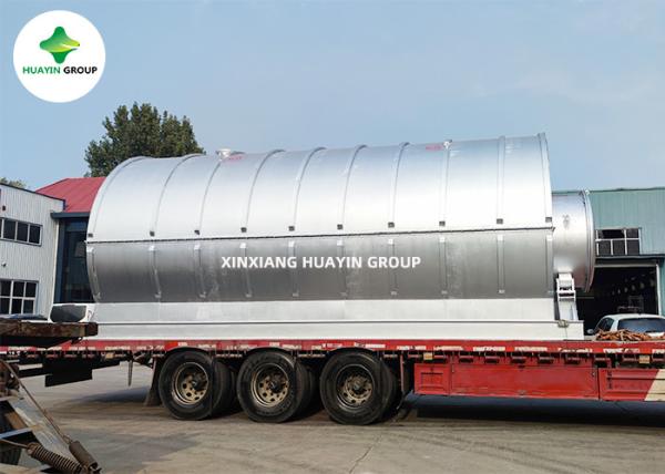 Solid Waste Pyrolysis Equipment Small Plastic Pyrolysis Machine To Fuel Oil