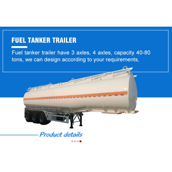 Jost E100 Landing Leg and Air Suspension 18000 Gallon Oil Tanker Trailer for Sale