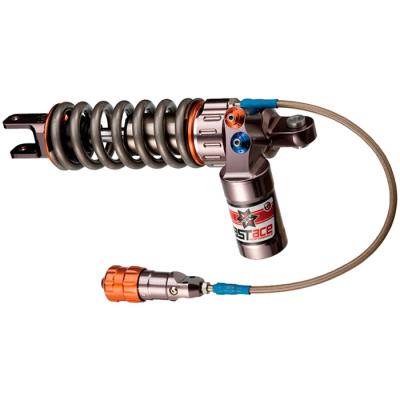Heavy Motorcycle Rear Spring Shock Absorber BTA57RVP with Remote Adjustment Rebound/High/Low Speed Compression Damper