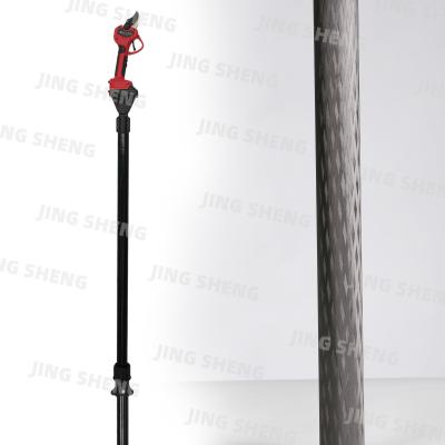 22ft Cross Woven Carbon Fiber Plug-in Tree Pruner For Forestry Trimming 2000 Li-Ion Battery OEM