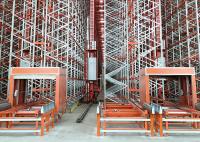 Cremalheira de aço automática resistente do revestimento do pó de Hoister do armazém de armazenamento