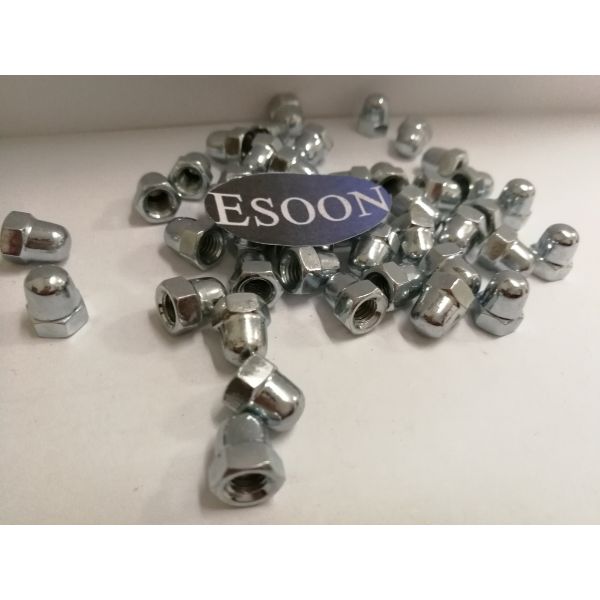 DIN1587 Acorn Nuts Carbon steel GB802-88 Zinc plated surface M3-M36
