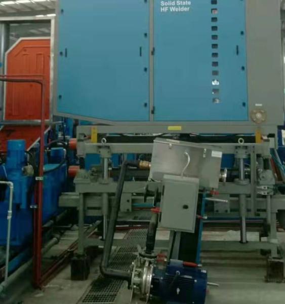 300x300x16mm Galvanized Steel Square Pipe High Frequency Welded Pipe Mill