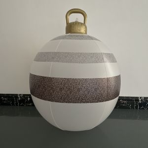 Durable PVC Inflatable Decorative Balls Inflatable Luminous Christmas Balls, Non