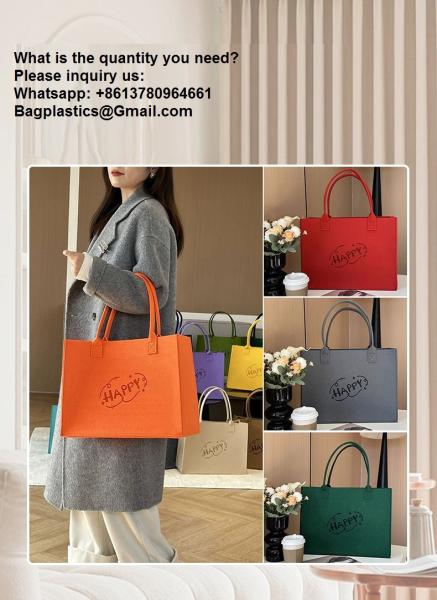 New Style Fashion Canvas Tote Bag With Long Rope Handle Colorful Laminated Cotton Magnetic Buckle Patterned Letters Tote Bag Letter Pattern Direct From Manufacturer Wholesale