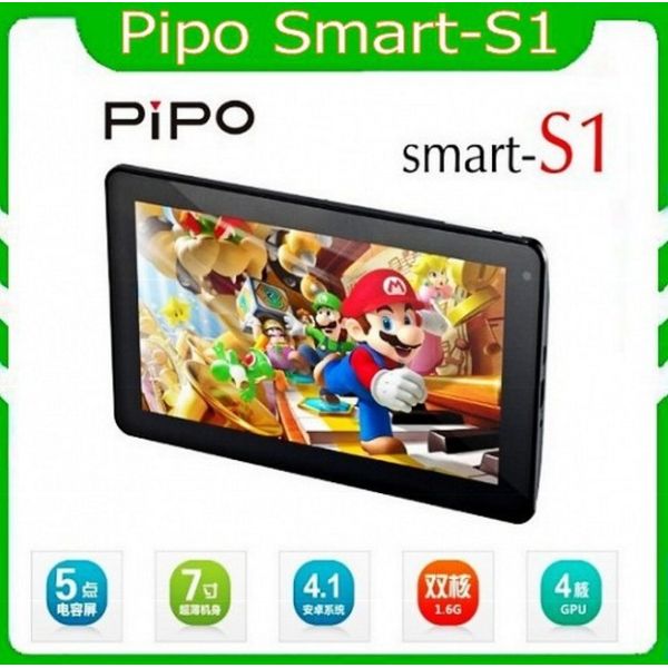 The cheapset PiPo Smart S1 7 inch PiPo smart S1 Tablet pc Andriod 4.1  1GB/8GB Dual core 