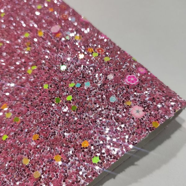 1.0mm Wallpaper 54/55' Anti Mildew Glitter Leather Fabric