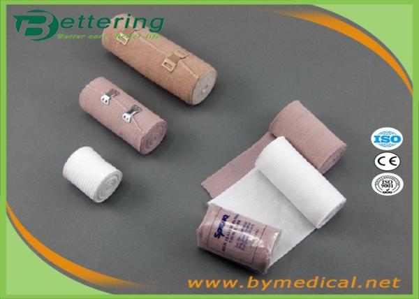 Rubber High Elastic Medical Supplies Bandages , Compression Bandages For Wounds Non Sterile