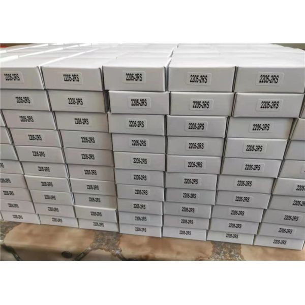 2205 2RS Steel Cage Double Row Self Aligning Ball Bearing 25x52x18mm