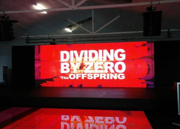 Super Thin P2.5 Indoor Led Display Signs / SMD Led Wall Display With Meanwell Power Supply