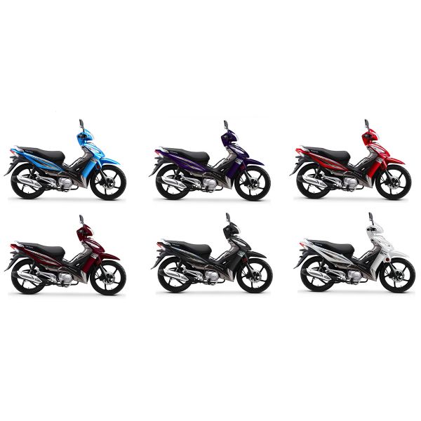 110CC EngineGas Powered Motorcycle , Sanya Bike Elastic Seat LED Spotlight