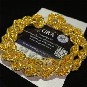 Corrente 11mm de GRA Miami Cuban Link corrente de Cuban Link do ouro 14k com