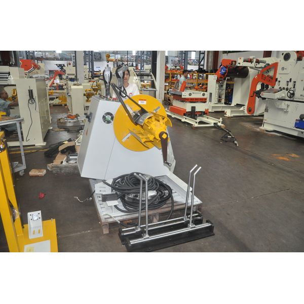 Expansion Mandrel Structure Pneumatic Metal Steel Coil Decoiler Rack