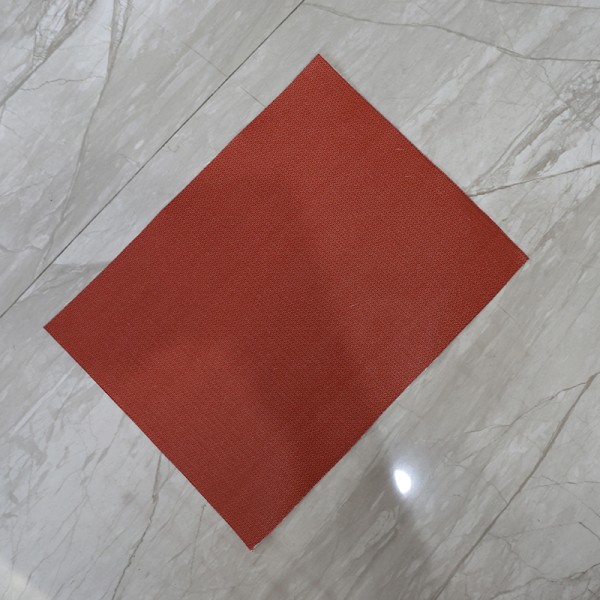 Durable Welding Protection Silicone Fiberglass Cloth High Temperature Resistance Silicone Coated Fiberglass