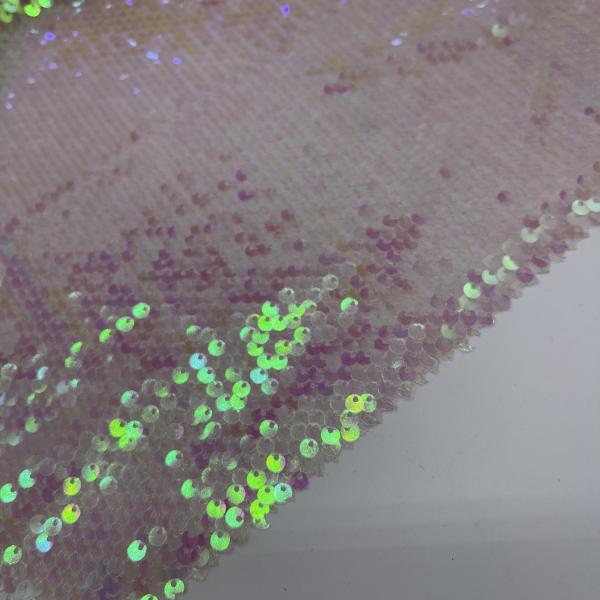 Smooth Sequins Embroidery Fabric Weave M13-044