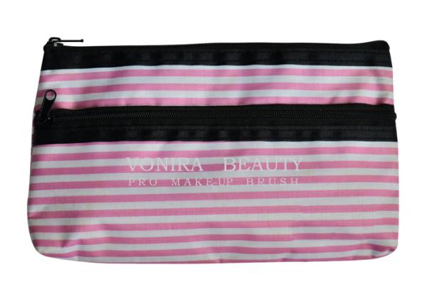 Bolsa da embreagem do curso do saco da escova da composição das mulheres para o logotipo privado do armazenamento