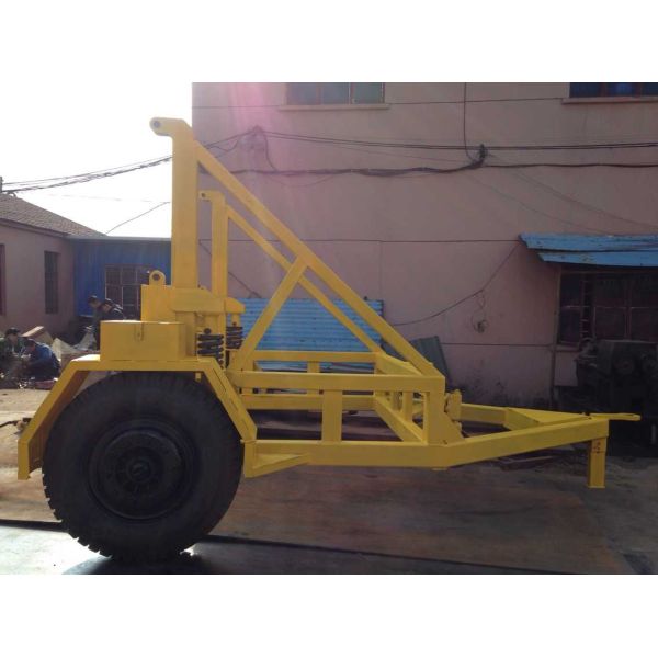 Underground Cable Tools 3-8 Ton Cable Drum Trailer Cable Reel Carrier for Transporting Cable Reels