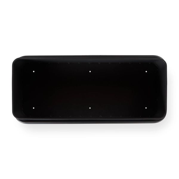 Hotel de 5 estrelas de luxo ao ar livre Vaso de flores de metal preto