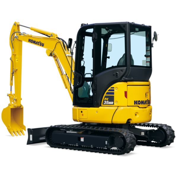 Used Komatsu Excavator PC35MR  Second Hand Mini Excavator 3 Ton